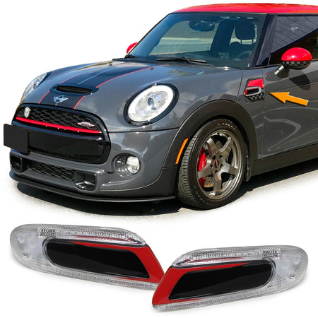 Frecce LED Rosse e Nere per Mini One Cooper S F55 F56 F57 2014-2021 Plug&Play