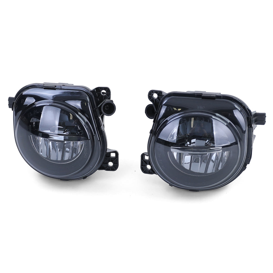 Fendinebbia LED Neri Fumé per BMW Serie 5 F10 F11 GT F07 2013-2017, Set