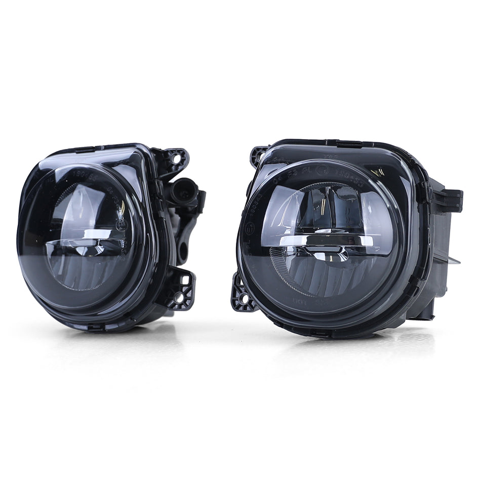 Fendinebbia LED Neri Fumé per BMW Serie 5 F10 F11 GT F07 2013-2017, Set