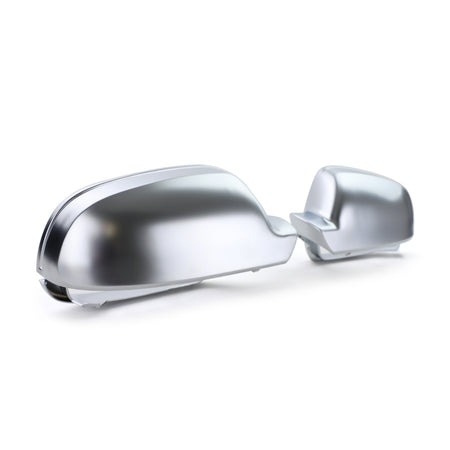 Copertura Specchietti Argento Opaco per Audi A3 8P A4 8K B8 A5 8T (2009-2015)