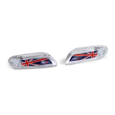 Frecce LED Union Jack Rosso Blu per Mini One Cooper S F55 F56 F57 2014-2021