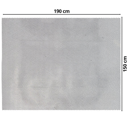 Rete Anti Furetto Nera XL 190x150 cm per Universale