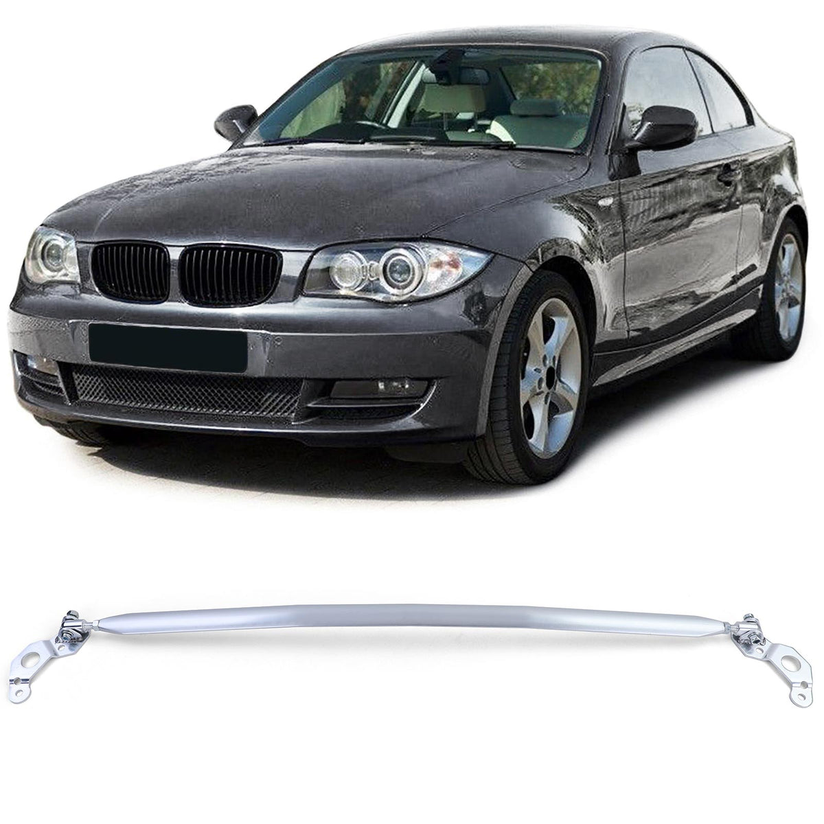 Barra Duomi Alluminio Regolabile per BMW Serie 1 E81 Diesel Dal 04