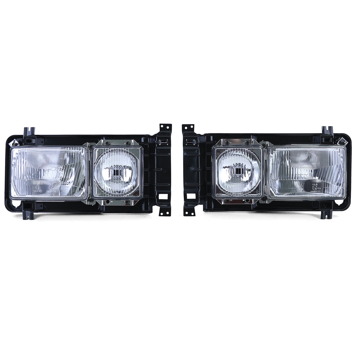Fari Set Rettangolari H4 H3 per Volkswagen Bus T3 Carat 1979-1992