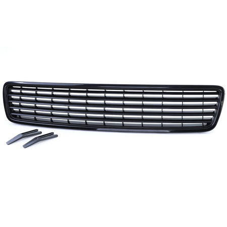 Griglia Anteriore Nera Senza Emblema per Audi A4 B5 Limo 1994-2000