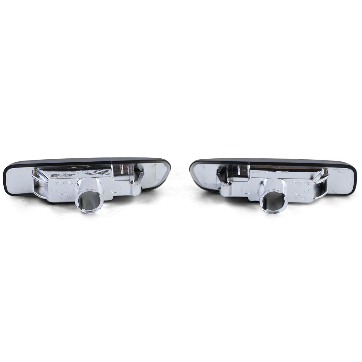 Frecce Vetro Trasparente Laterali Neri Fumè per BMW Serie 3 E46 Berlina Touring
