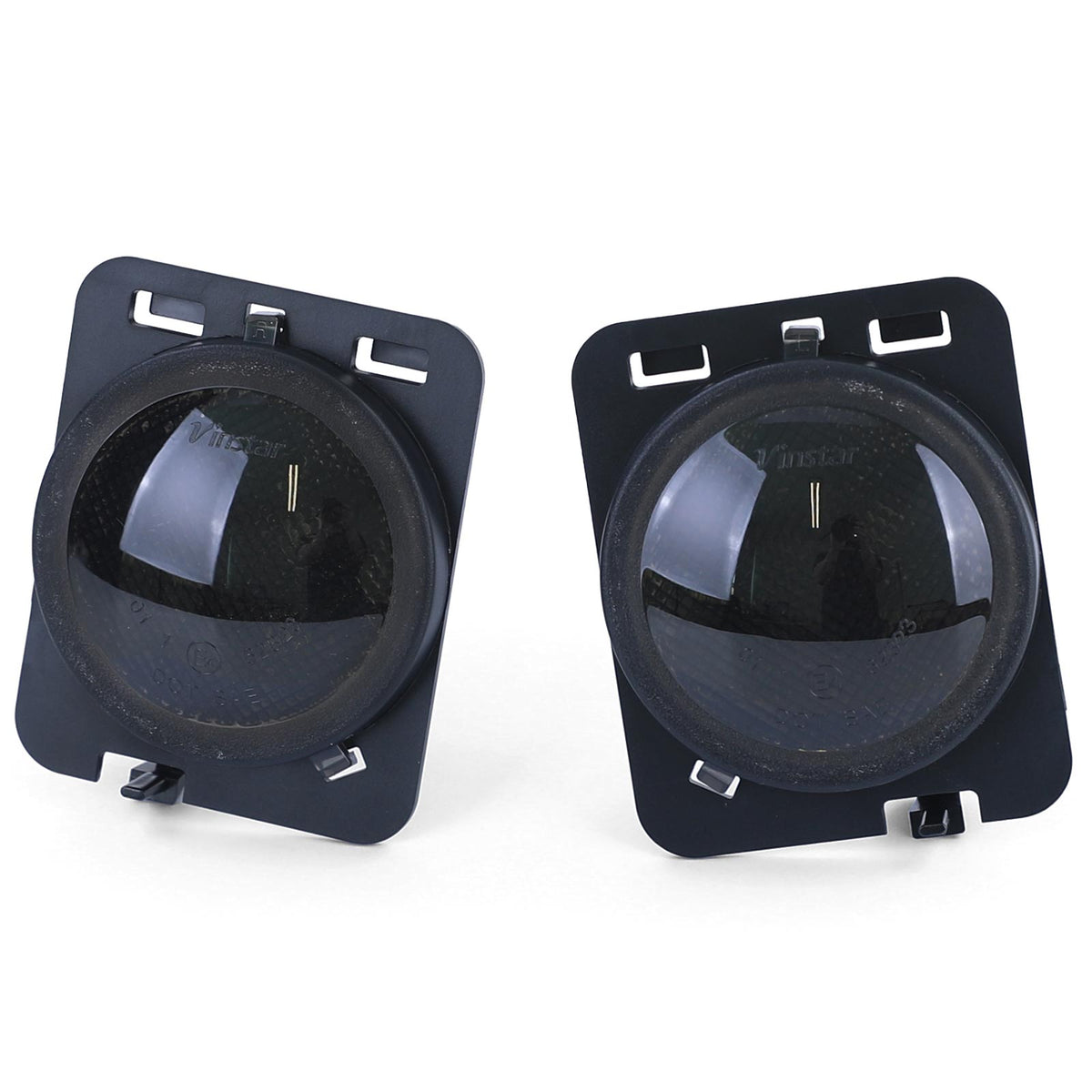 Frecce LED Laterali Nere Fumè Coppia per Jeep Wrangler JK 07-17