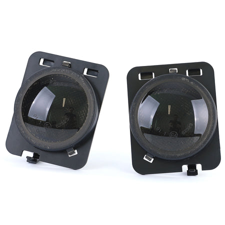 Frecce LED Laterali Nere Fumè Coppia per Jeep Wrangler JK 07-17