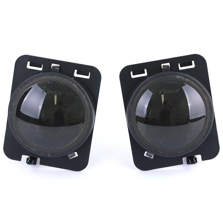 Frecce LED Laterali Nere Fumè Coppia per Jeep Wrangler JK 07-17