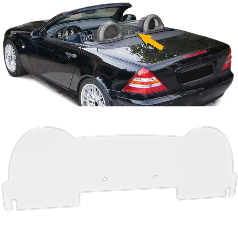 Paravento Windschott Acrylglas Chiaro per Mercedes SLK R170 96-04
