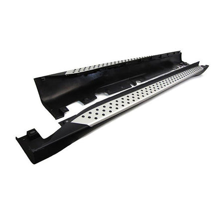 Pedane Laterali Alluminio OE con ABE per BMW X6 E71 E72 2008-2014