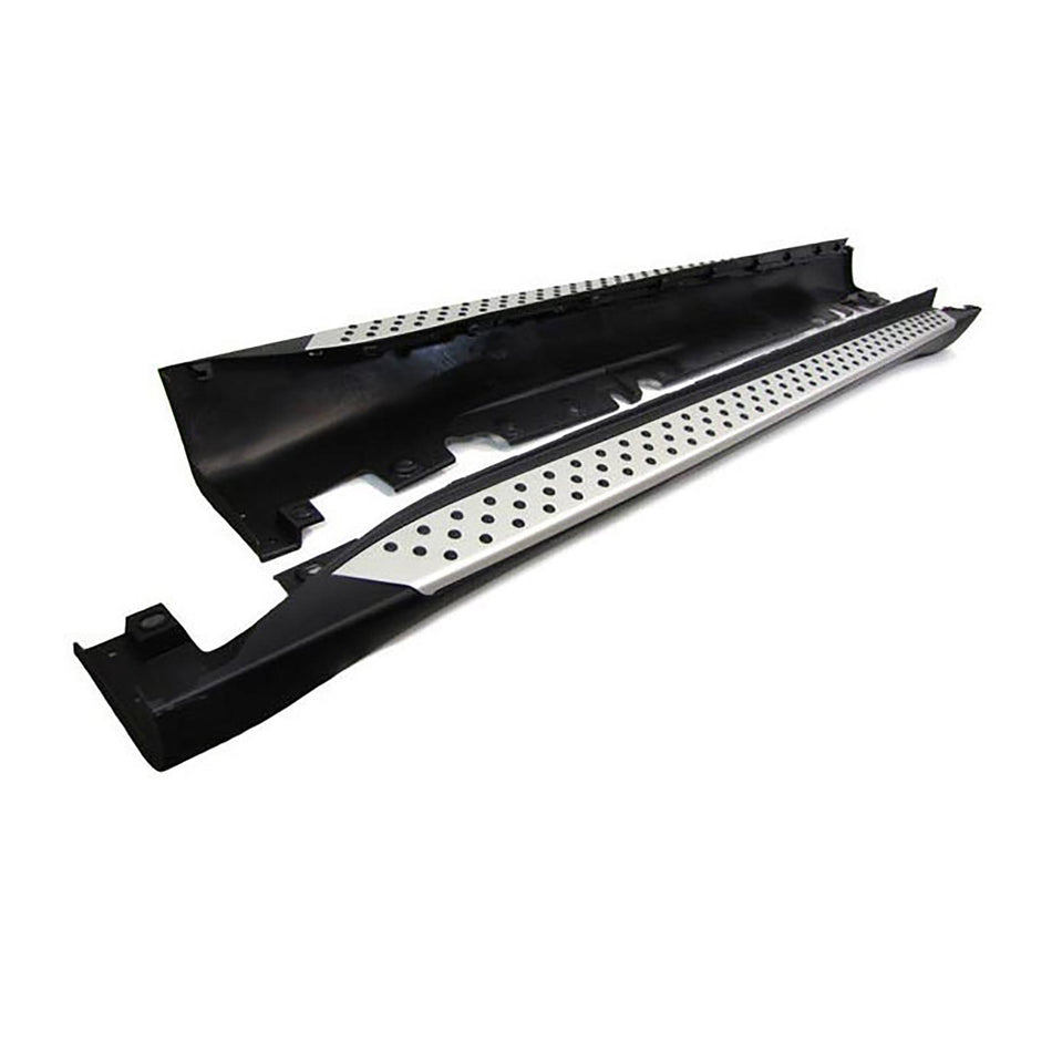 Pedane Laterali Alluminio OE con ABE per BMW X6 E71 E72 2008-2014