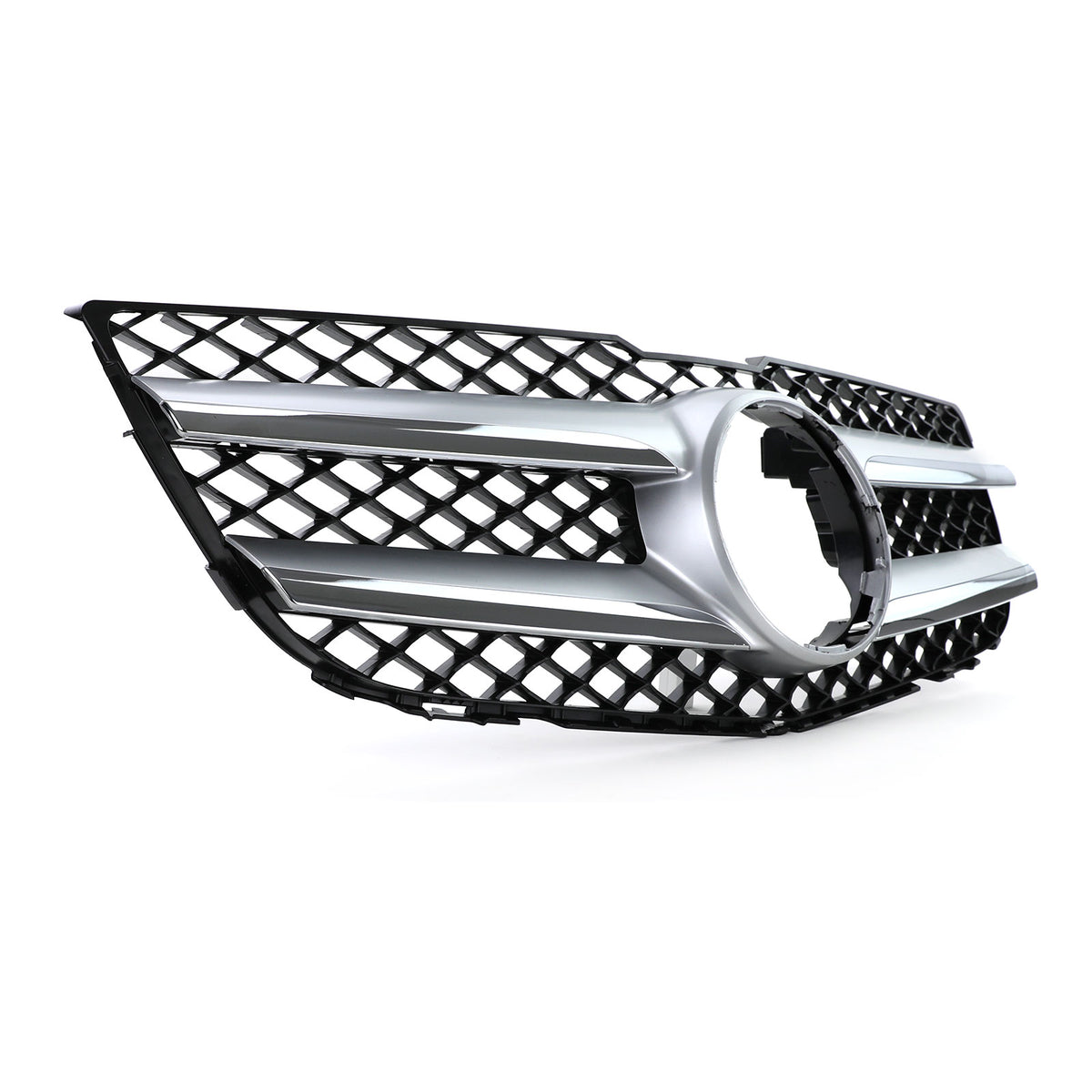 Griglia Sportiva Nera e Argento per Mercedes GLK X204 (2012-2015)