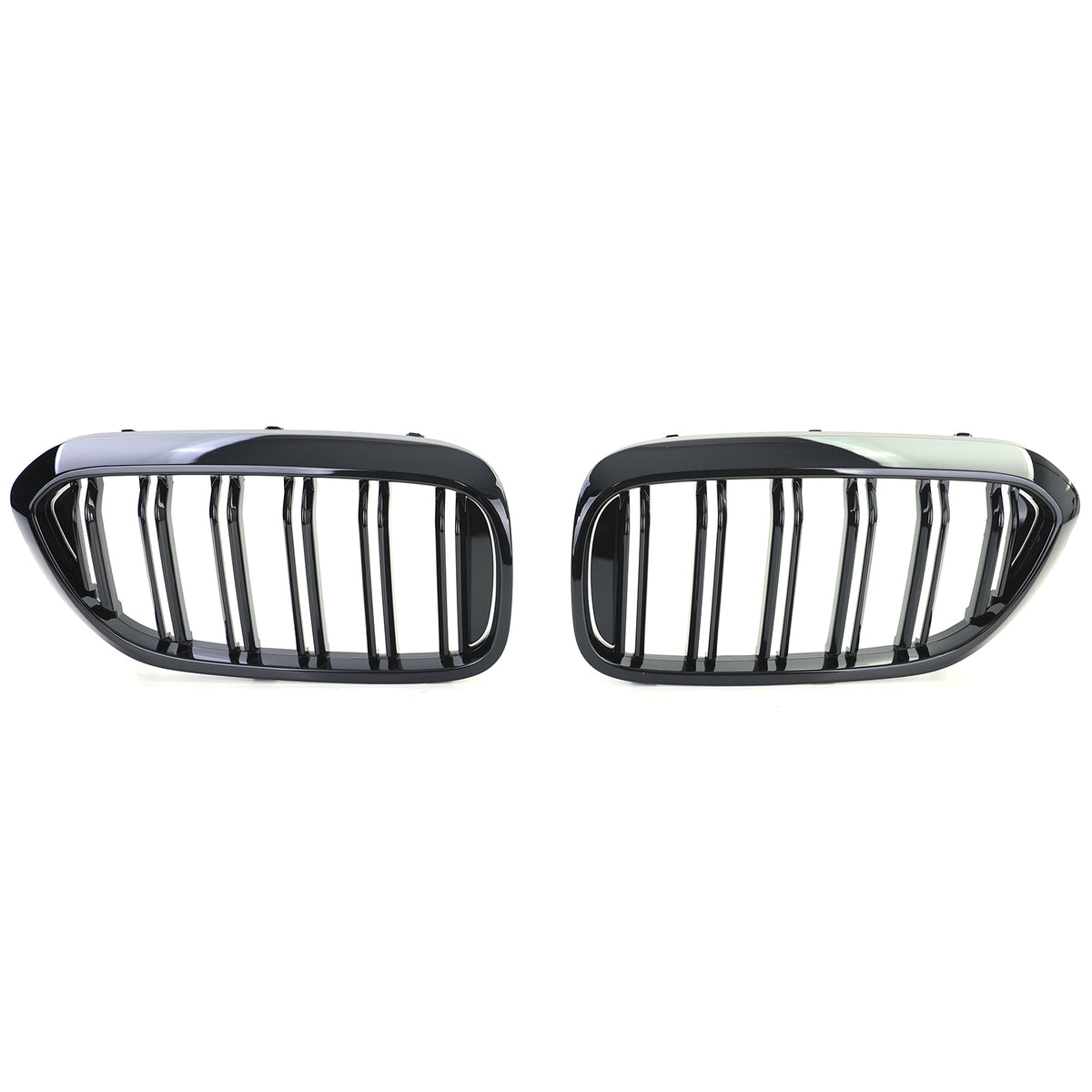 Griglia Doppia Barra Nera Lucida per BMW Serie 5 G30 G31 2017-2020