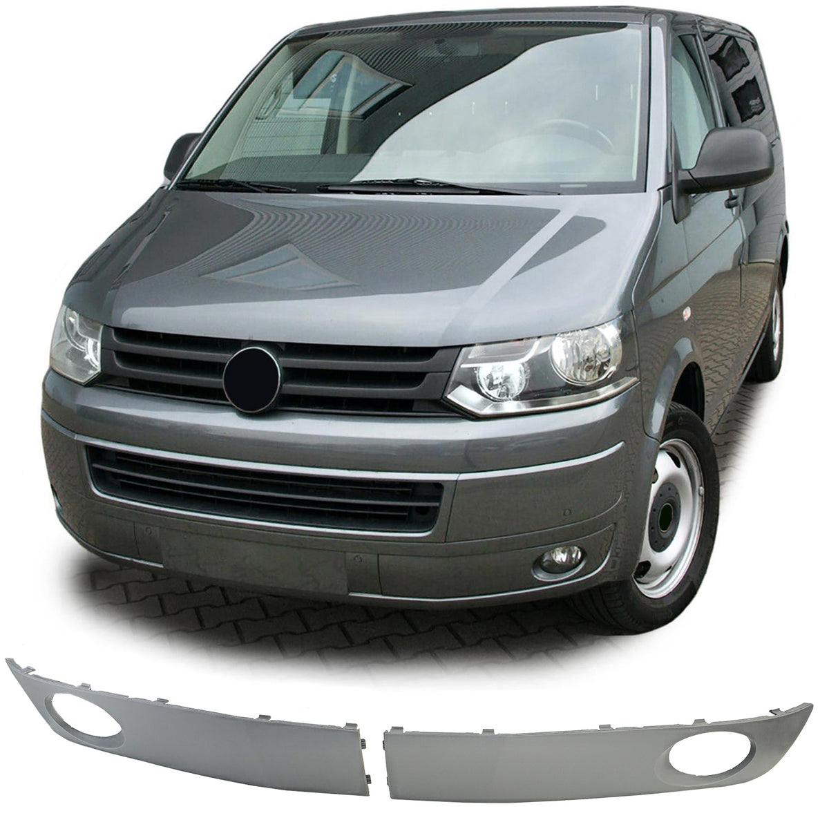 Fendinebbia per Volkswagen Bus Transporter T5 2009-2015 Griglie Coperture