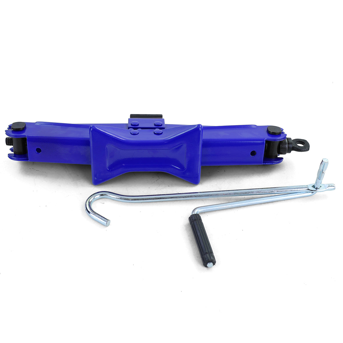 PKW Bus Auto Crick a Forbice Fino a 2000kg / 2T Blu 11,5cm-40cm Universale