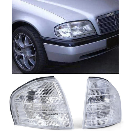 Frecce Bianche Coppia per Mercedes Classe C W202 93-00