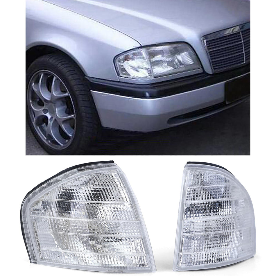 Frecce Bianche Coppia per Mercedes Classe C W202 93-00