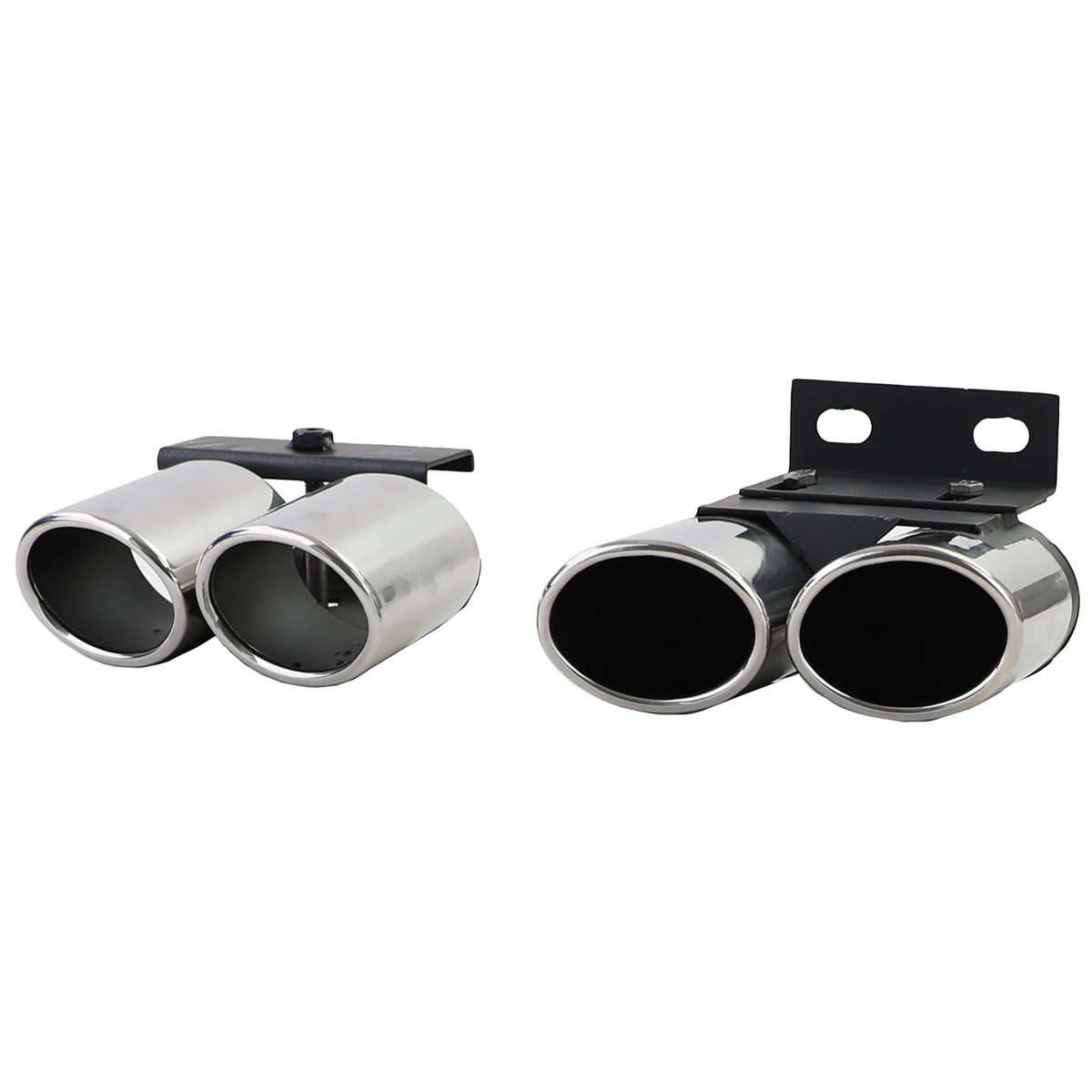 Terminali Scarico Sportivi 4-Rohr S-Look per Audi A3 1.4 1.8 2.0 8V