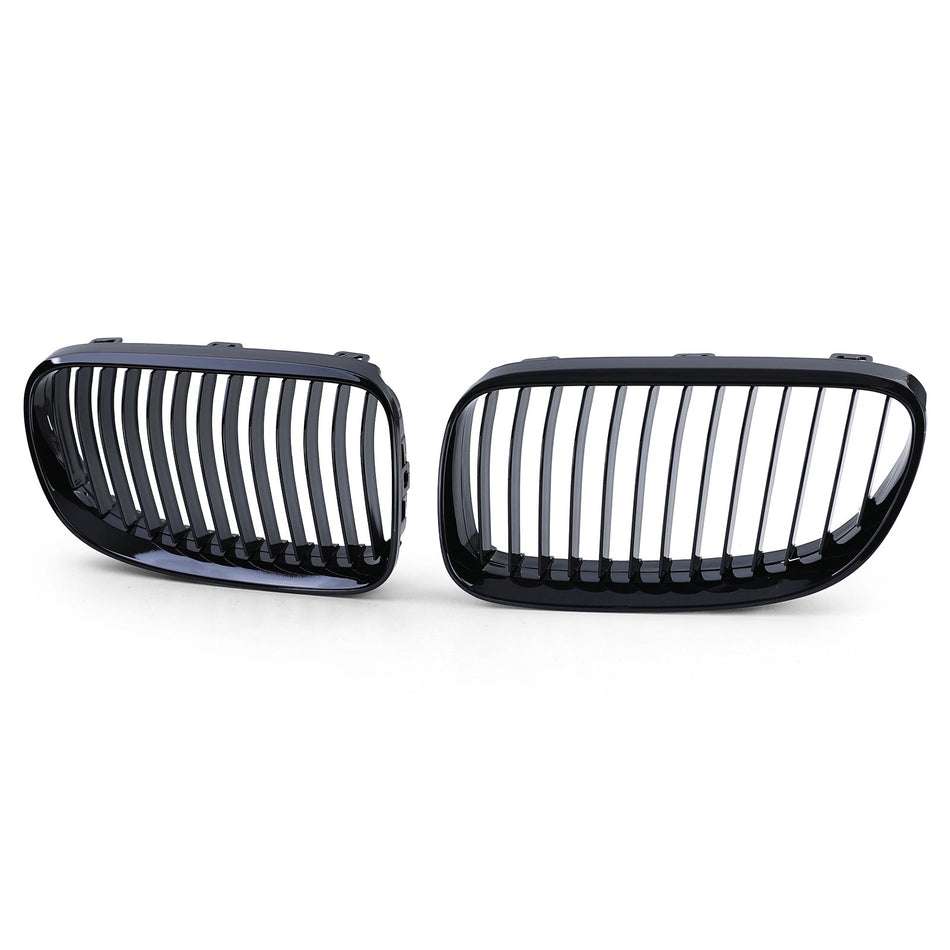 Griglia Anteriore Sportiva Nera Lucida per BMW Serie 3 E92 E93 (2010-2013)