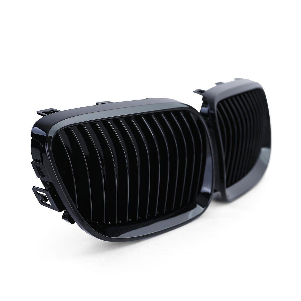 Griglia Anteriore Sportiva Nera Lucida per BMW Serie 3 E92 E93 (2010-2013)