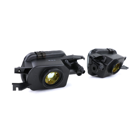 Fendinebbia Vetro Trasparente Set Nero Fumé per Mercedes W203 CL203 C209 SLK