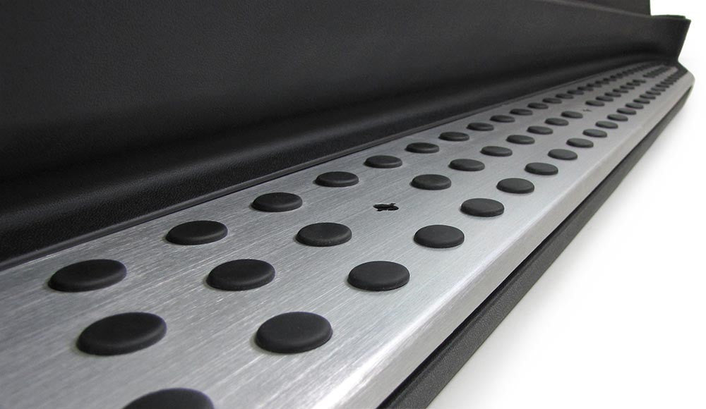 Alluminio Pedane Laterali Protezione Laterale OE Style con ABE per Mercedes GL