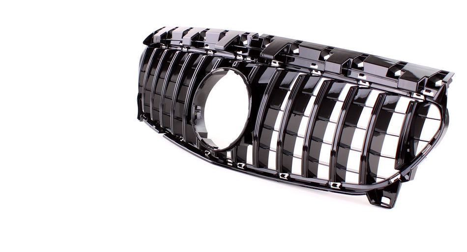 Griglia Sportiva Nera Lucida per Mercedes CLA C117 2016-2019 Senza PDC