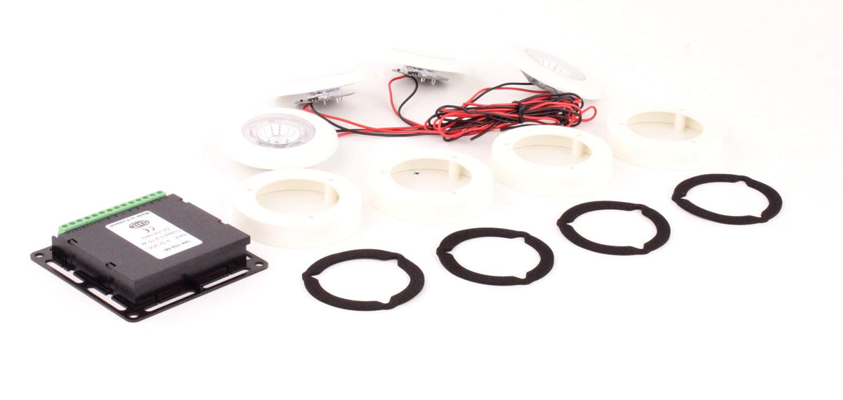 Hella Celis Illuminazione Interna per Camper Set Bianco Universale 9-32