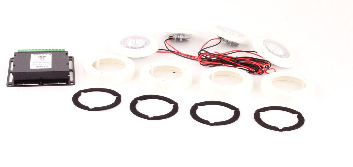 Hella Celis Illuminazione Interna per Camper Set Bianco Universale 9-32