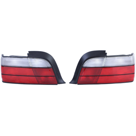 Fanali Posteriori Set Rosso Bianco per BMW Serie 3 E36 Coupé Cabrio M3