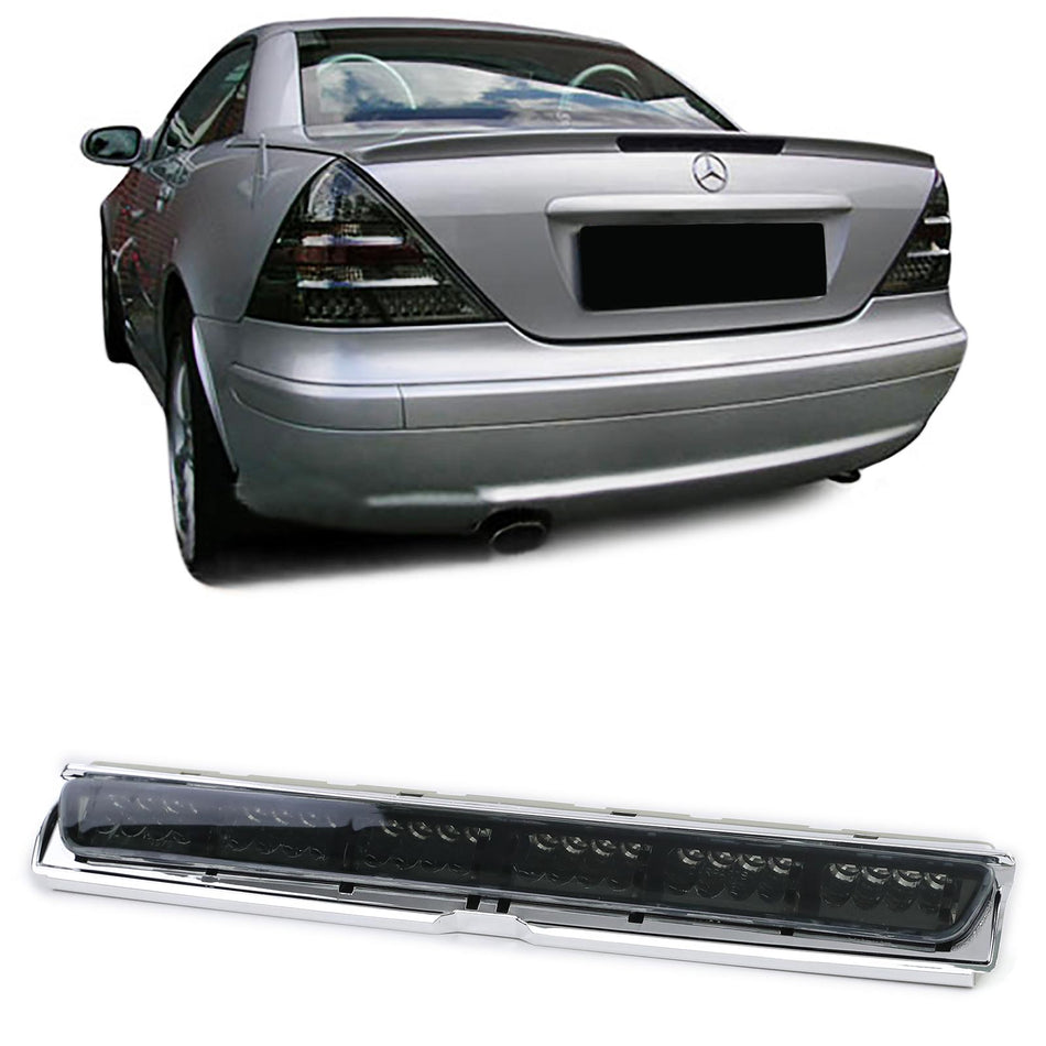3. Dritte LED Luce Freno Vetro Trasparente Nero Fumé per Mercedes SLK R170 CLK