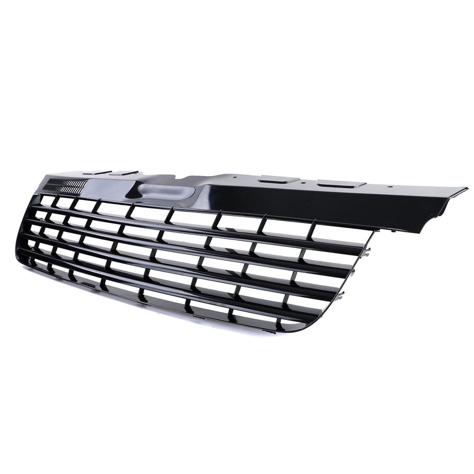 Griglia Nera Lucida Senza Emblema per Volkswagen Bus T5 03-09