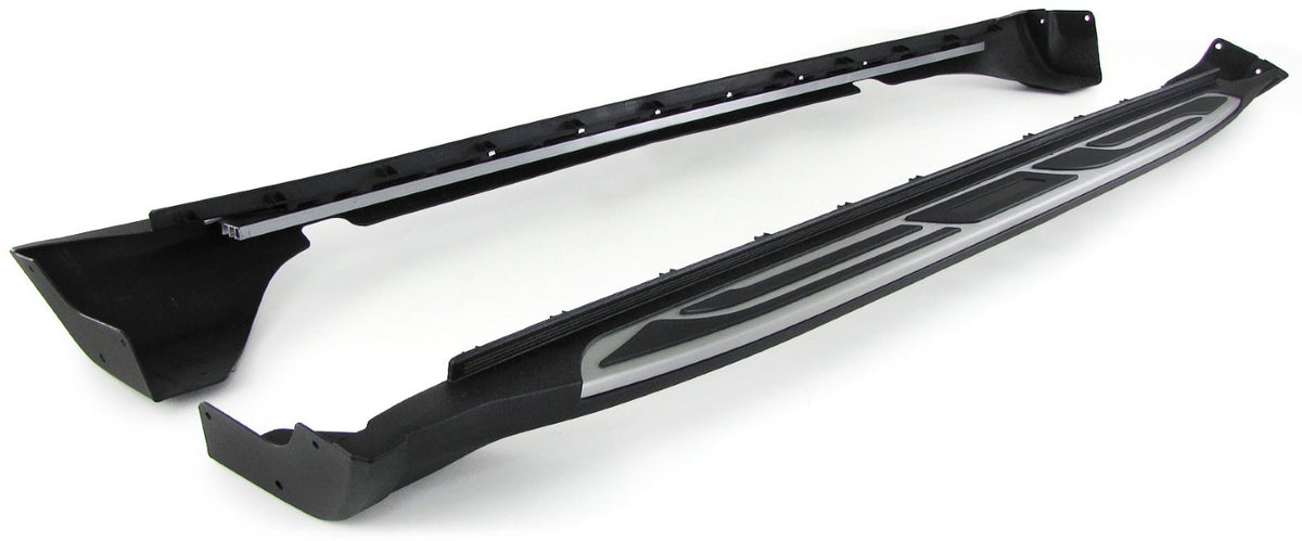 Pedane Laterali in Alluminio per Jeep Grand Cherokee WK2 (2010-2017)