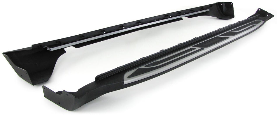 Pedane Laterali in Alluminio per Jeep Grand Cherokee WK2 (2010-2017)