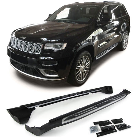Pedane Laterali in Alluminio per Jeep Grand Cherokee WK2 (2010-2017)