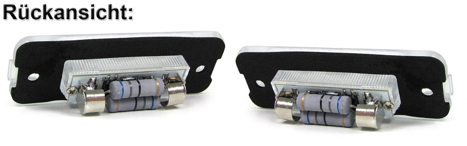 LED Illuminazione Targa 6000K per Mercedes ML W164 08-11 GL X164 R W251 06-12