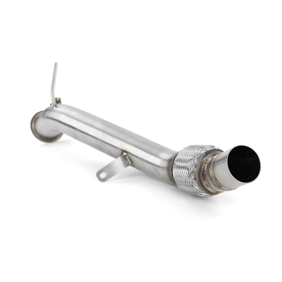 Rennsport Acciaio Inox Downpipe Ersatzrohr per BMW E81 E82 E87 E88 Diesel