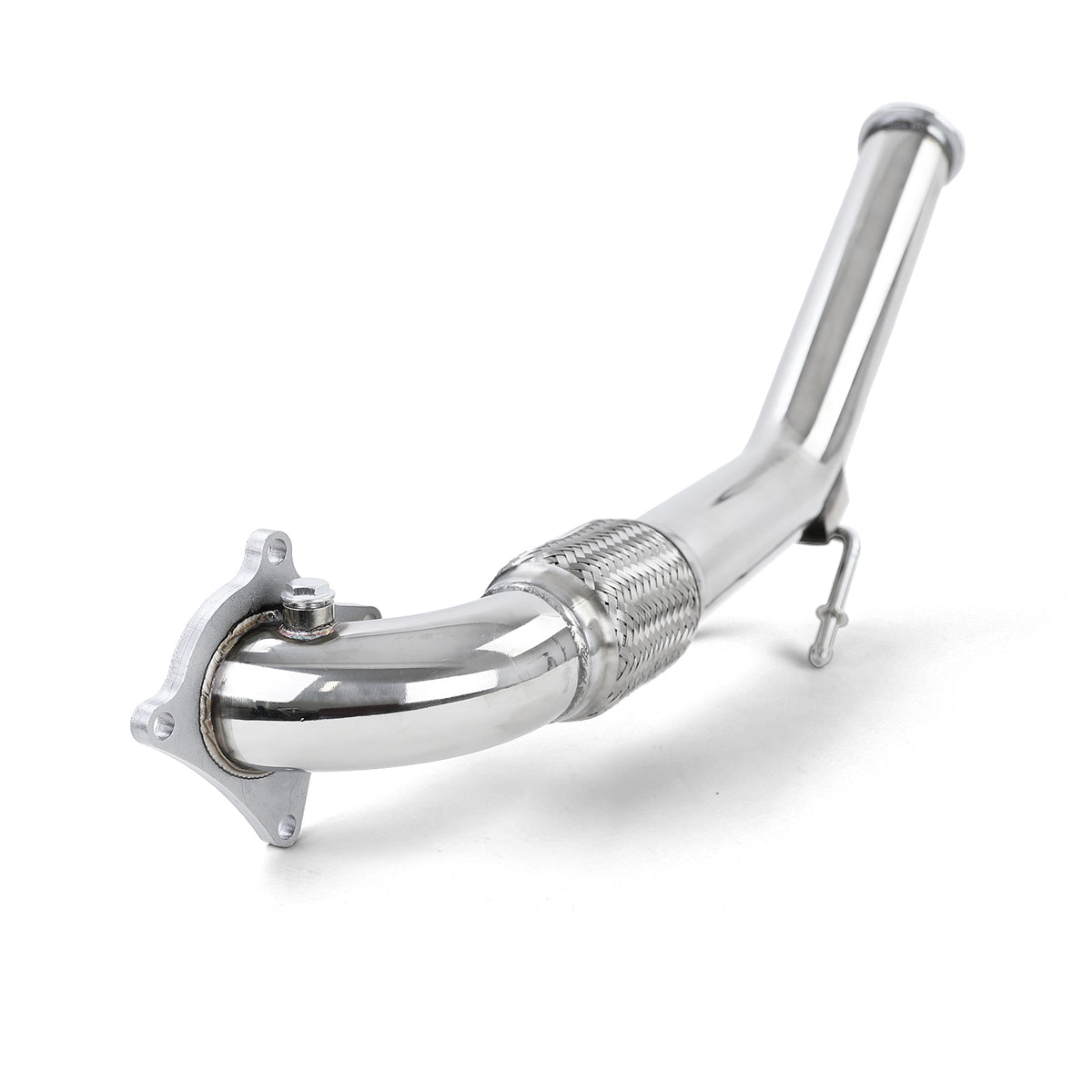 Rennsport Acciaio Inox Downpipe per Audi A3 8P TT 8J VW Golf 5 6 Jetta 1KM