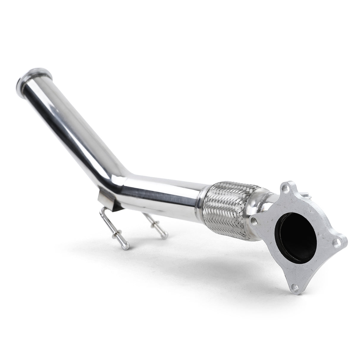 Rennsport Acciaio Inox Downpipe per Audi A3 8P TT 8J VW Golf 5 6 Jetta 1KM