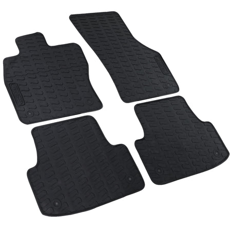 Set Tappetini in Gomma Neri Premium per Audi A3 8V 2012-2019