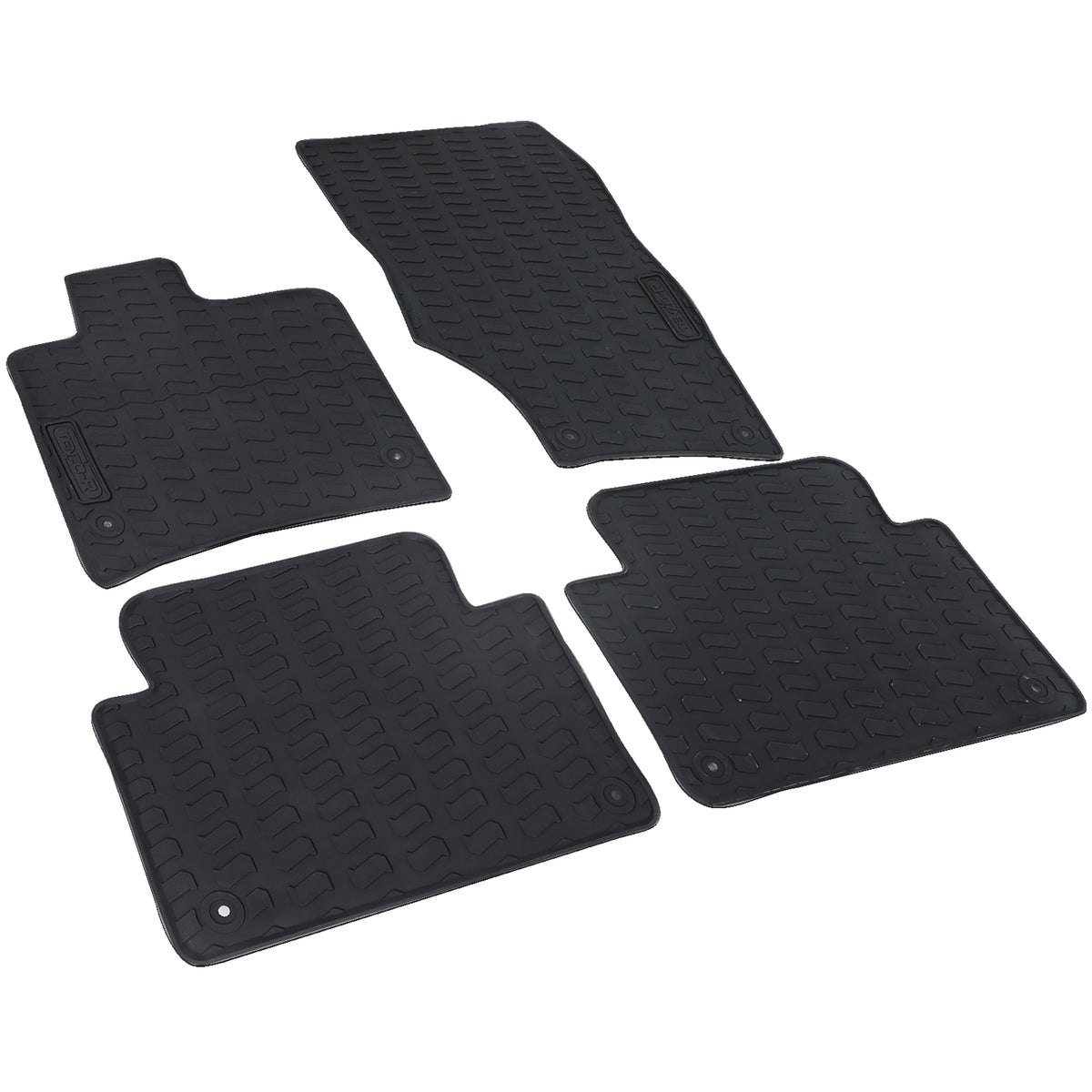 Set Tappetini in Gomma Neri Premium per Audi Q7 4L 06-15
