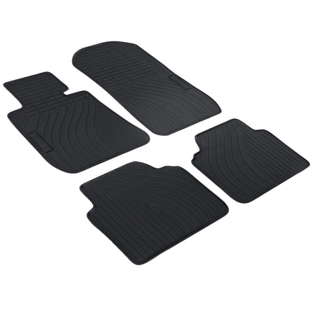 Tappetini in Gomma Neri Premium per BMW E90 E91 Berlina Touring (2004-2012)