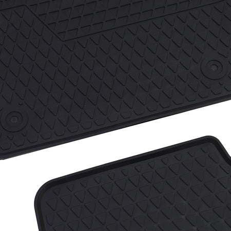 Tappetini Gomma Premium Neri per Volkswagen Polo 6 Tipo AW 2017-2021