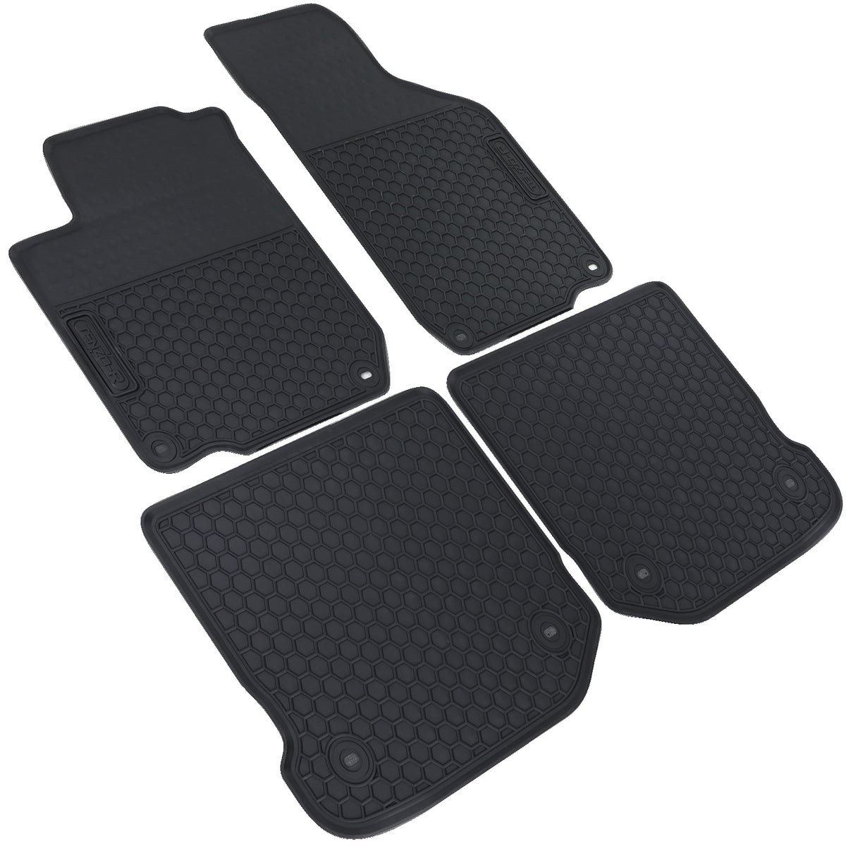 Tappetini in Gomma Neri Premium per Volkswagen Golf 4 Berlina, Touring 97-07