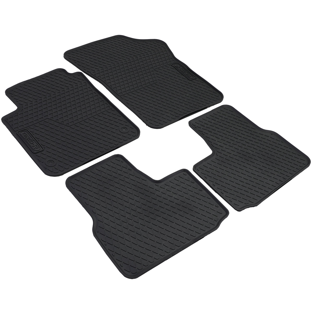 Tappetini Gomma Neri Premium Set per Volkswagen Up Skoda Citigo Seat Mii dal 11