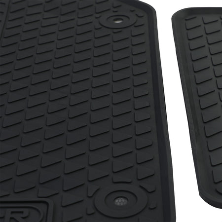 Tappetini in Gomma Nera Premium per Volkswagen T-Cross (dal 2018)
