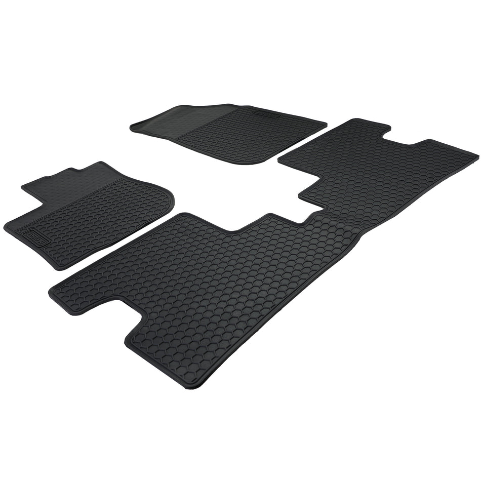 Set Tappetini in Gomma Neri Premium per Dacia Duster I 10-18
