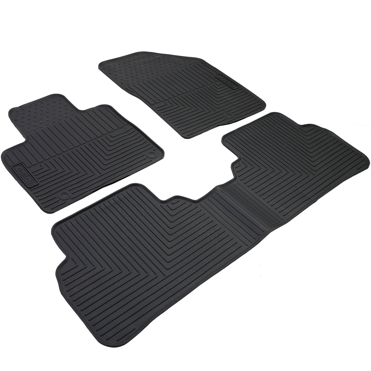 Tappetini Gomma Neri Premium Set per Kia Sorento 3 (2015-2020)