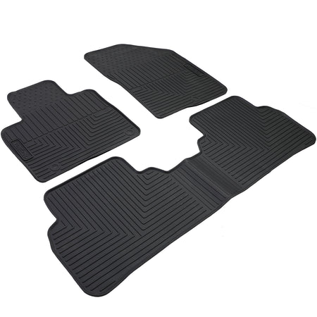 Tappetini Gomma Neri Premium Set per Kia Sorento 3 (2015-2020)